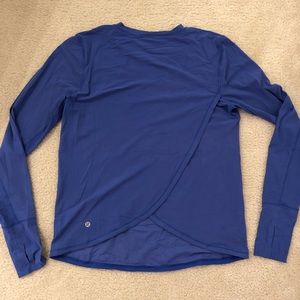 Lululemon Cross Back Sweat-Wicking Long Sleeve